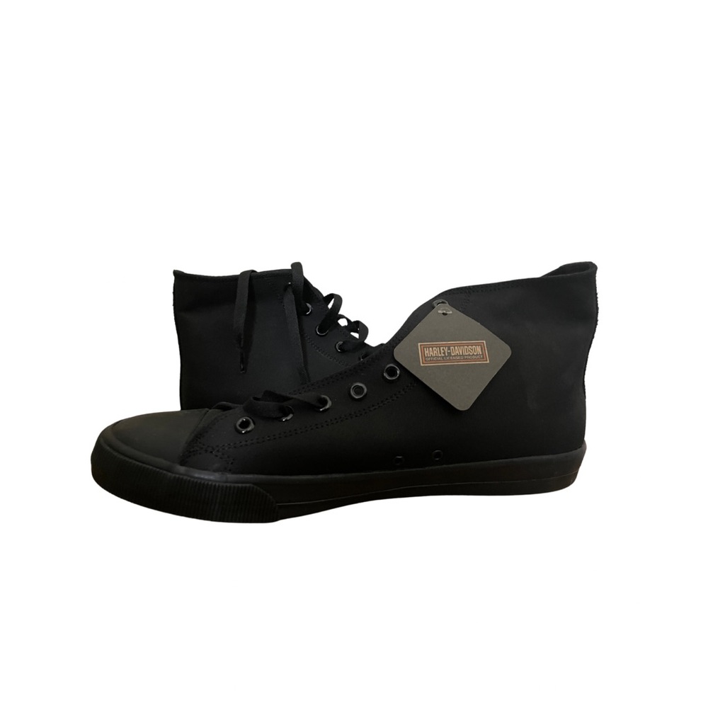 Harley-Davidson Black High-Top Sneakers - Picture 2 of 4